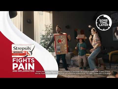 Strepsils Intensive fights throat pain and inflammation