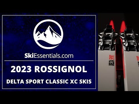 2023 Rossignol Delta Sport Classic XC Skis with SkiEssentials.com