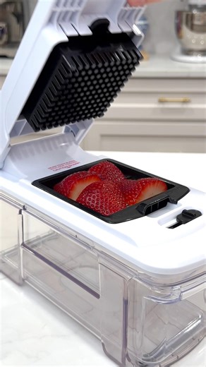 Let’s make fruit salad with the viral fruit & veggie chopper! | Planted in the Kitchen