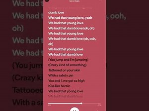 Mimi Webb - Dumb Love (Sped Up Version)