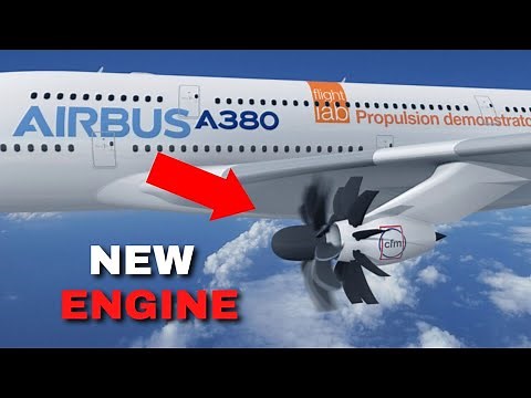 Airbus Retro Looking Open Fan Engine Design Could Cut CO2 Emissions