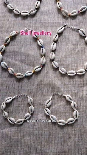 Awesome handmade 😍 on Instagram: "Natural vibes only ✨ Handmade shell Necklace , anklet,bracelets for boho looks 🌊🤍 Beach energy in every jewellery pieces🌴🤍 Simple • Handmade • Stylish ✨ Which one is your favorite? #awesomehandmade#shellbracelet #handmadejewellery #cowrieshell #bohojewellery"