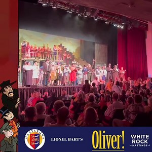 2.2K views · 37 reactions |  What a sensational curtain call for #Oliver!  The incredible cast and crew received a standing ovation last night, and the magic continues all week! Don't miss this extraordinary Hastleons Production - catch it before Saturday!  | White Rock Theatre | Facebook