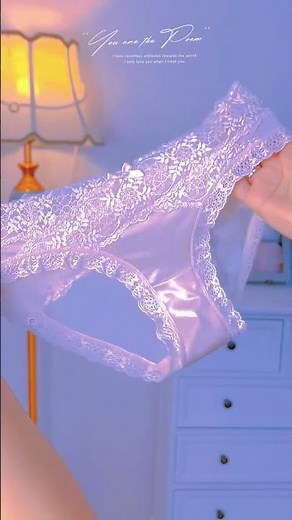 Sexy Butterfly Lace Transparent Panties 💖 Elegant Mesh Lingerie Fashion #Shorts