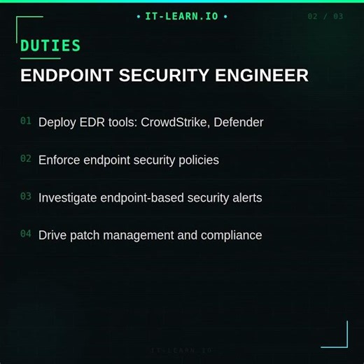 Endpoint Security Engineer Career Path Explained #Shorts