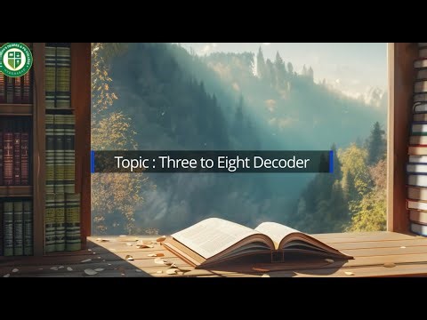 Three to Eight Decoder by Aruna