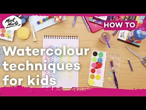 8 watercolour techniques for kids