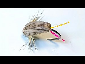 How to tie Clarkes All Purpose Emerger. Fly tying tutorial. Step by step.