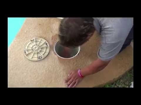 DIY Backwashing a DE filter with a multi port valve.