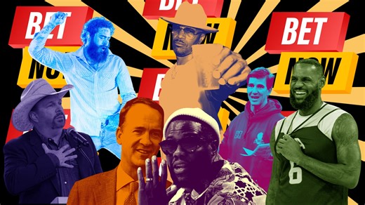 Celebrity Sportsbook Endorsers Focus of New TV Ads