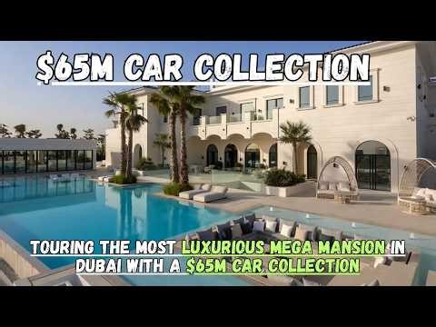 Touring the MOST LUXURIOUS Mega Mansion in Dubai with a $65M Car Collection
