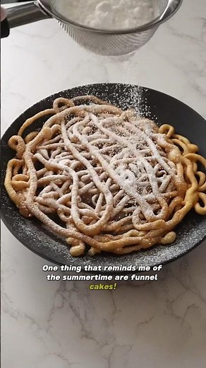Funnel cakes are the best! #recipe