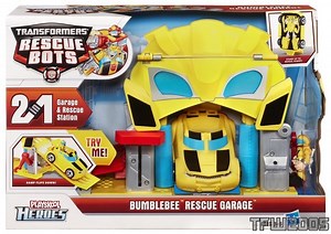 Transformers: Rescue Bots Bumblebee Rescue Garage Video Review