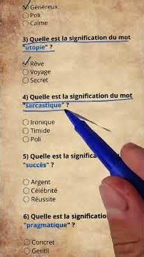Quiz Definitions #saviezvousque #frenchquiz #apprendre #apprends #quizchallenge #français #quiz