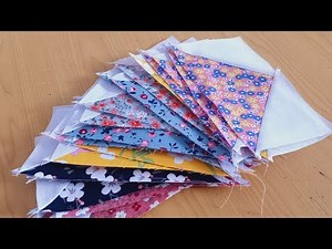 Super easy technique to make flying geese block pattern/it Super Easy to Make