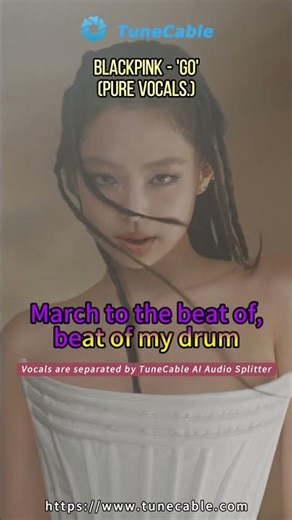 BLACKPINK 'GO' (Pure Vocals) is Here~ #blackpink #블랙핑크 #tunecable #GO #vocalremover #jennie #kpop
