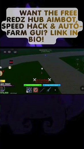 How to Script Blox Fruits Redz Hub Aimbot Layout! 🤫⚡ (No Key Pastebin 2026) #bloxfruits #roblox