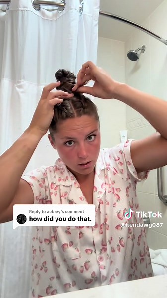 Sports Bun Hairstyle Tutorial for Track and Field