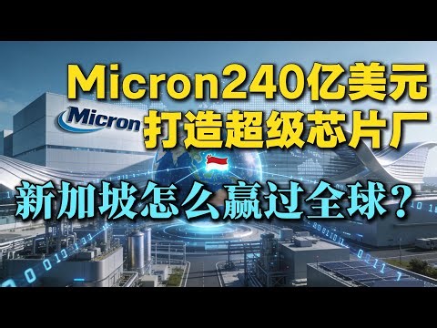 Singapore's "Super Fab" is Here! Why Micron's $24 Billion Bet Puts the Little Red Dot on Top!