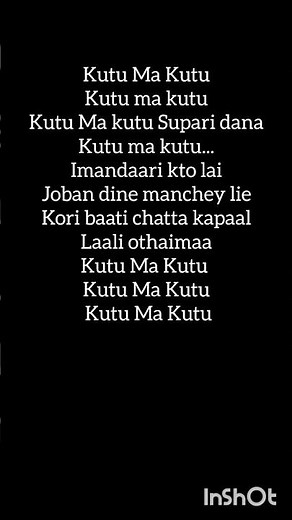kutu ma kutu song | song lyrics