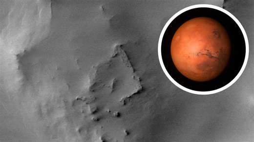 „Alien-Struktur“ auf dem Mars? Was wahrscheinlich hinter dem Bild vom roten Planeten steckt