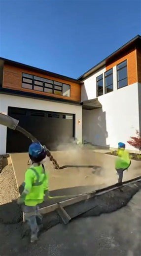 Stunning Exoxy Driveway Transformation #epoxy #timelapse #renovation n