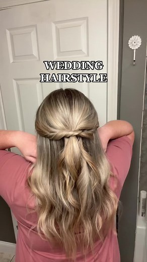 Simple Bridesmaid Hairstyle | Wedding Hair Tutorial