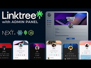 Build fullstack Linktree clone with Next.js, tailwind and mongodb