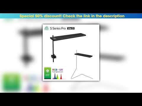 Unboxing Week Aqua S Pro Series LED Lights APP Controlled Full Spectrum for 30-50cm Aquariums S300•