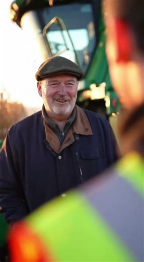 growing fields 🌾 Corn combine shines under morning dew as it cuts #countrybeauty #farming