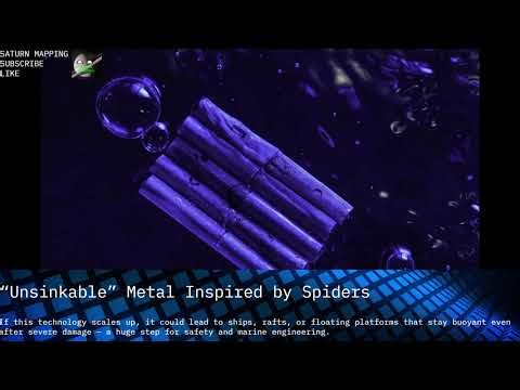 Saturn Mapping Info Presents: “Unsinkable” Metal Inspired by Spiders
