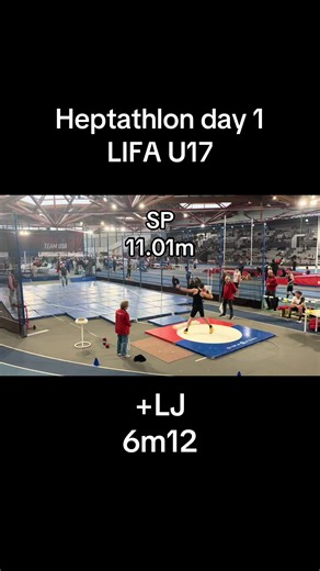 Heptathlon Day 1 Highlights at LIFA U18