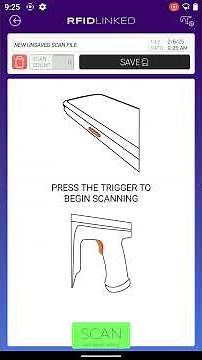 How to Scan your printed RFID Tags in RFIDLinked | Quick Start Guide