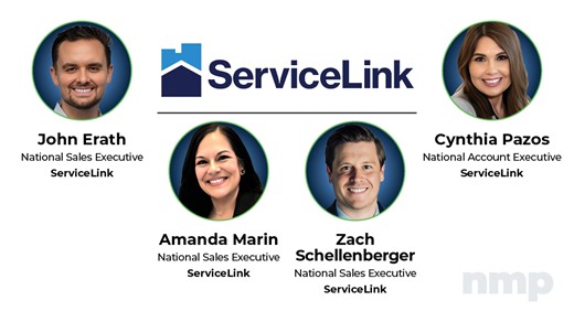 ServiceLink Adds Four Mortgage Professionals To Origination Sales Team
