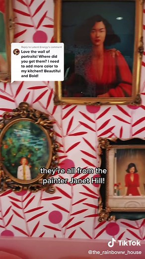 Exploring Janet Hill's Colorful Painted Ladies Home