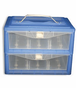 Thread Box - holds and protects up to 30 spools of thread