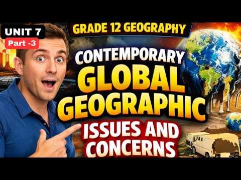 GRADE 12 GEOGRAPHY UNIT 7|PART 3| WHAT IS DROUGHT? TYPES, INDICES & DROUGHT-PRONE REGIONS
