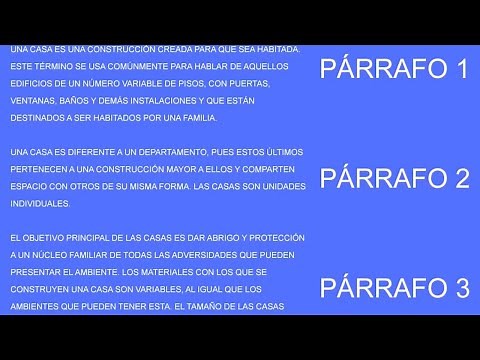 What is a paragraph? Characteristics, structure, examples