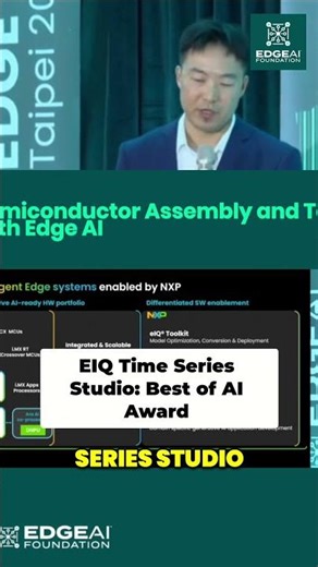 EIQ Time Series Studio: Best AI for Sensor Data! #shorts