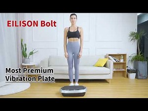 EILISON Bolt Vibration Plate Exercise Machine - for Weight Loss and for Whole Body Fitness