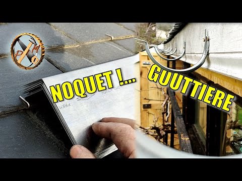 Réparer SEUL une toiture en ardoise, et poser une gouttière ZINC sans soudure - Bricolage expert