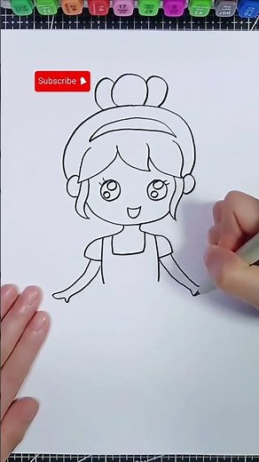 How to Draw a Beautiful Princess (Step by Step)
