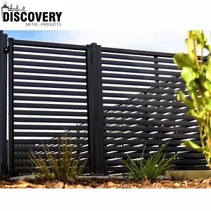 [Hot Item] Factory Customized Easy Install Aluminum Slat Fence