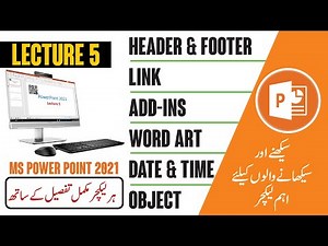 Learn MS PowerPoint 2021 Full Course Lecture 5 || Beginners Guide to PowerPoint || Insert Tab