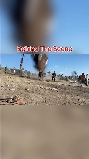 Explosion BTS 🎬💥🔥#behindthescenes #film #osman #series #trending