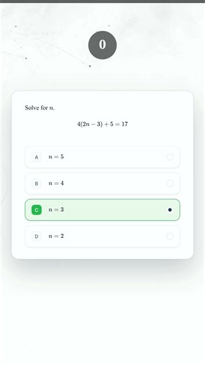 September 9th, 2026 - Your daily Algebra 1 problem