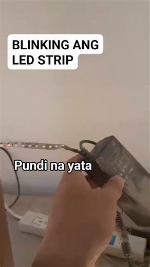 7.1K views · 16 reactions | Blinking Led Strip Lights mukhang pundido na #electrician #relay #panelboard #control #light #switch #wiring #outlet #diy #electrical Mostly Power Supply ang Problema kapag ganitong trouble mga Sir. | Electricians Guide | Facebook