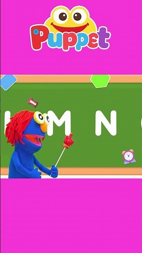 A to Z! Learn the alphabet with Puppet Friends #shorts #funnysong #puppetsimplesongs