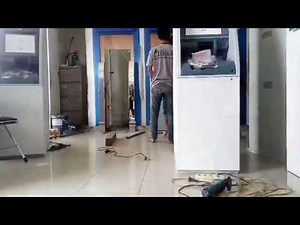 Proses Pemasangan Mesin ATM