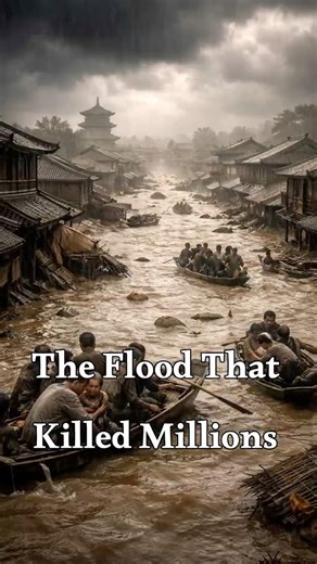 The flood that killed Millions #historyfacts #fyp